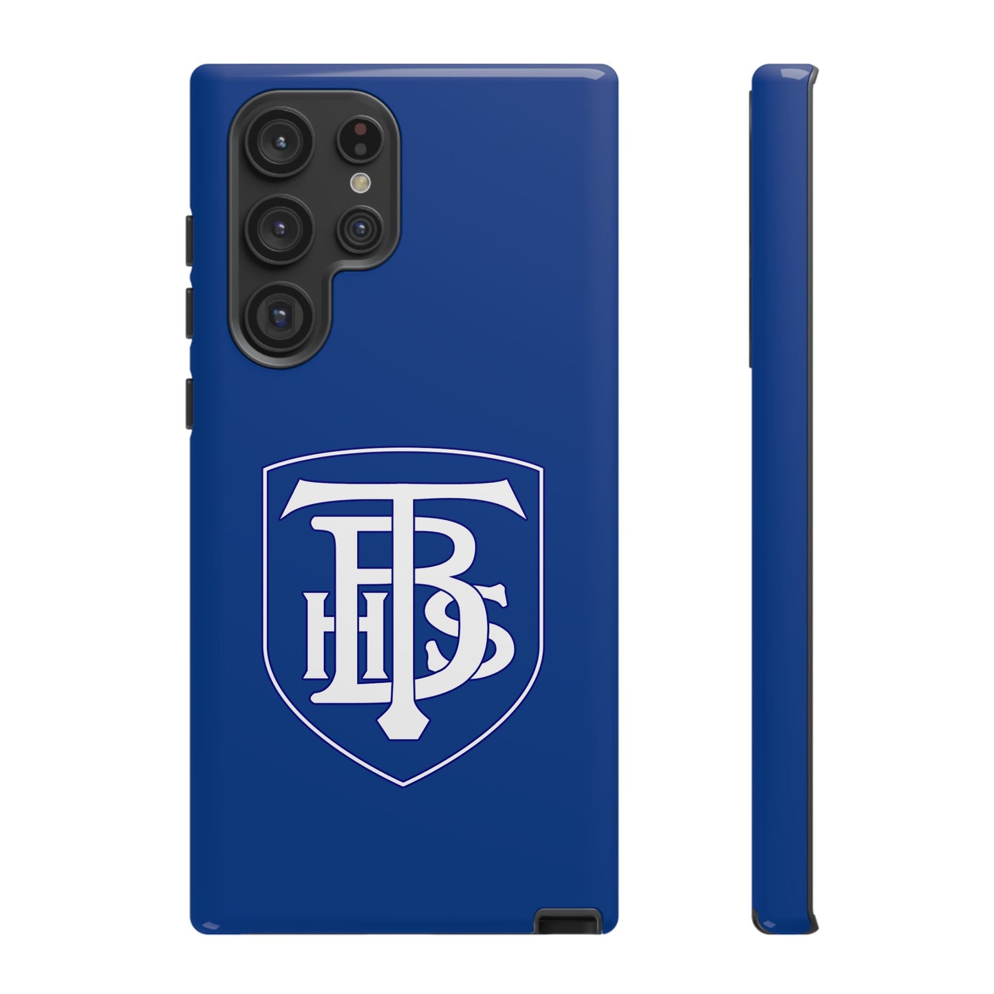Stacked Logo - Tough Phone Cases - Navy