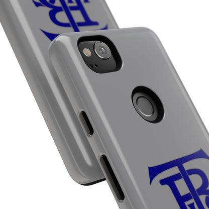 Stacked Logo - Tough Phone Cases - Gray - Google phones