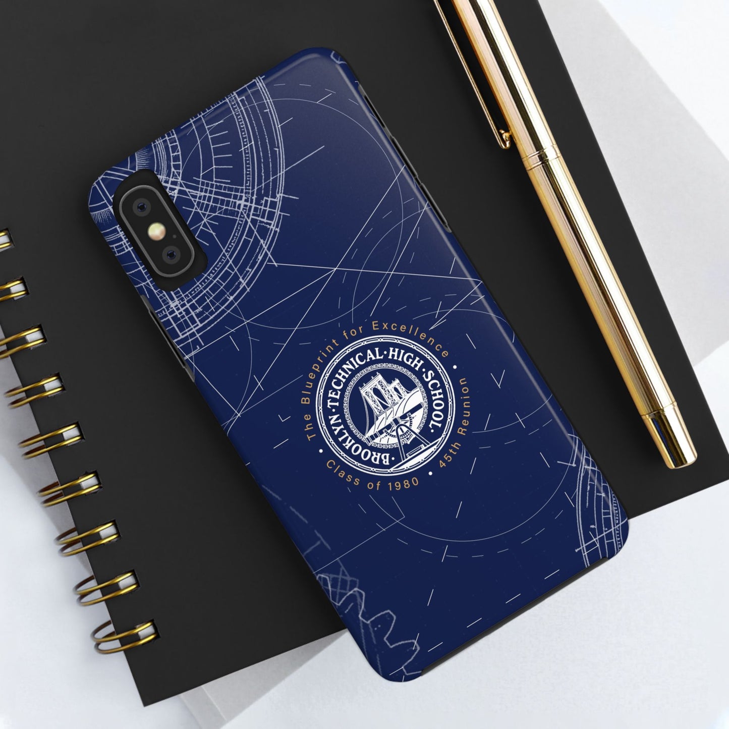 The Blueprint For Excellence - Tough Phone Case - Class Of 1980