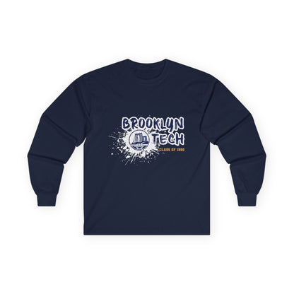 Class Of 1990 Commemorative Unisex Ultra Cotton Long Sleeve T-Shirt - Gold Font