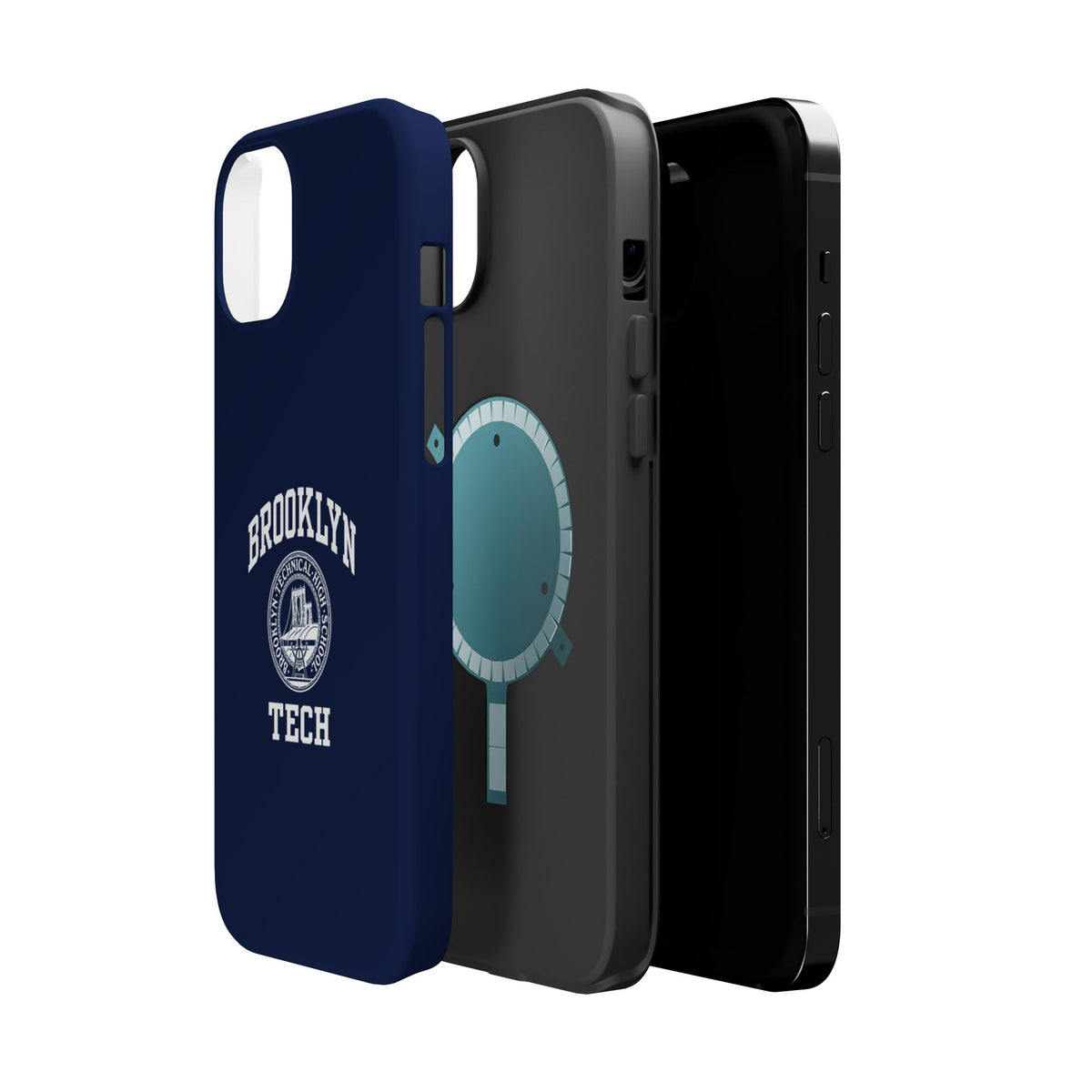 Classic Logo with Brooklyn Tech Magnetic Phone Case