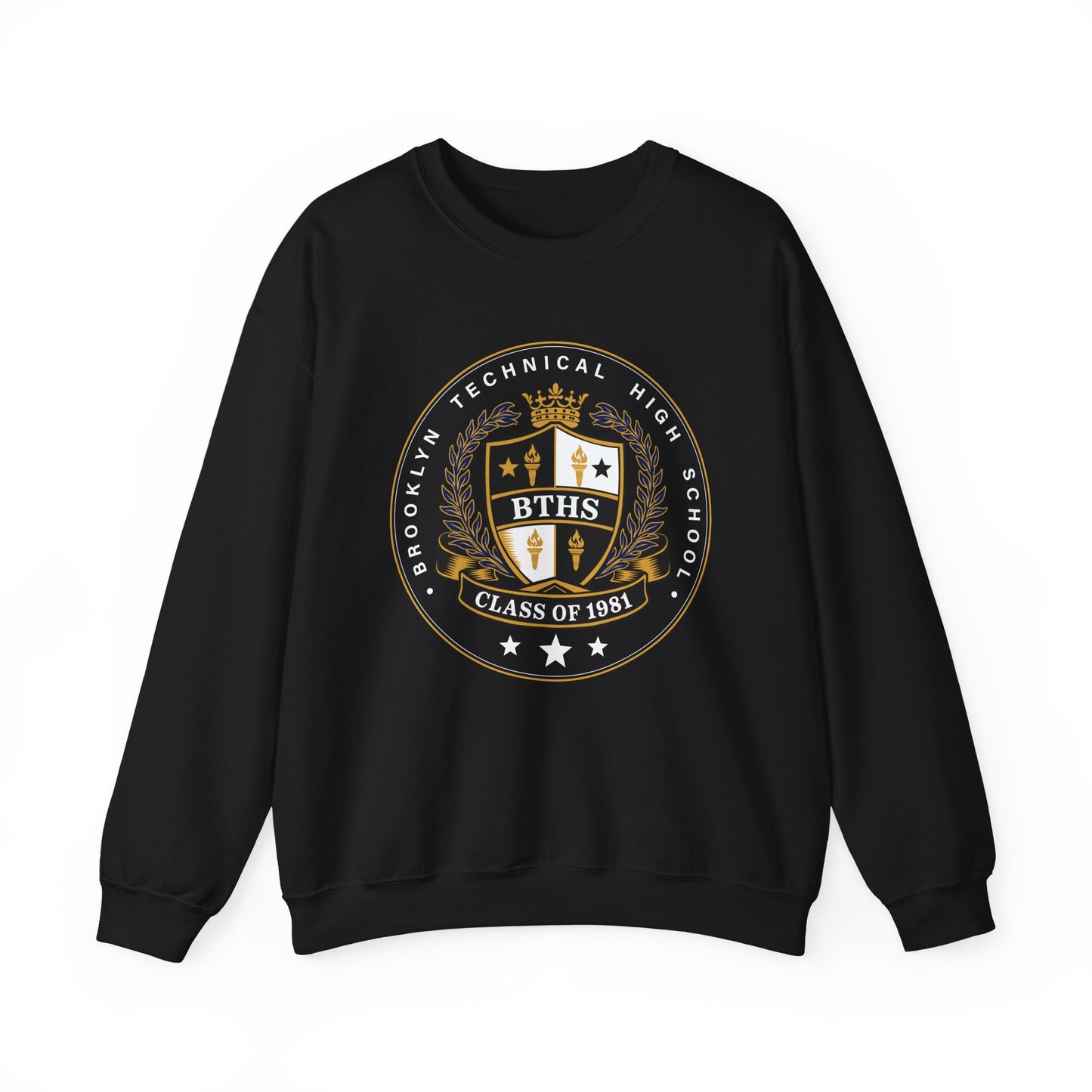 Class of 1981 - Men's Heavy Blend™ Crewneck Sweatshirt - Black Logo