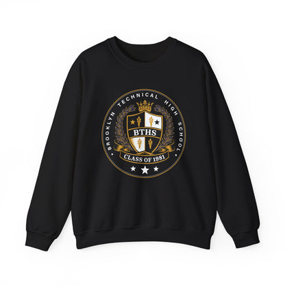 Class of 1981 - Men's Heavy Blend™ Crewneck Sweatshirt - Black Logo