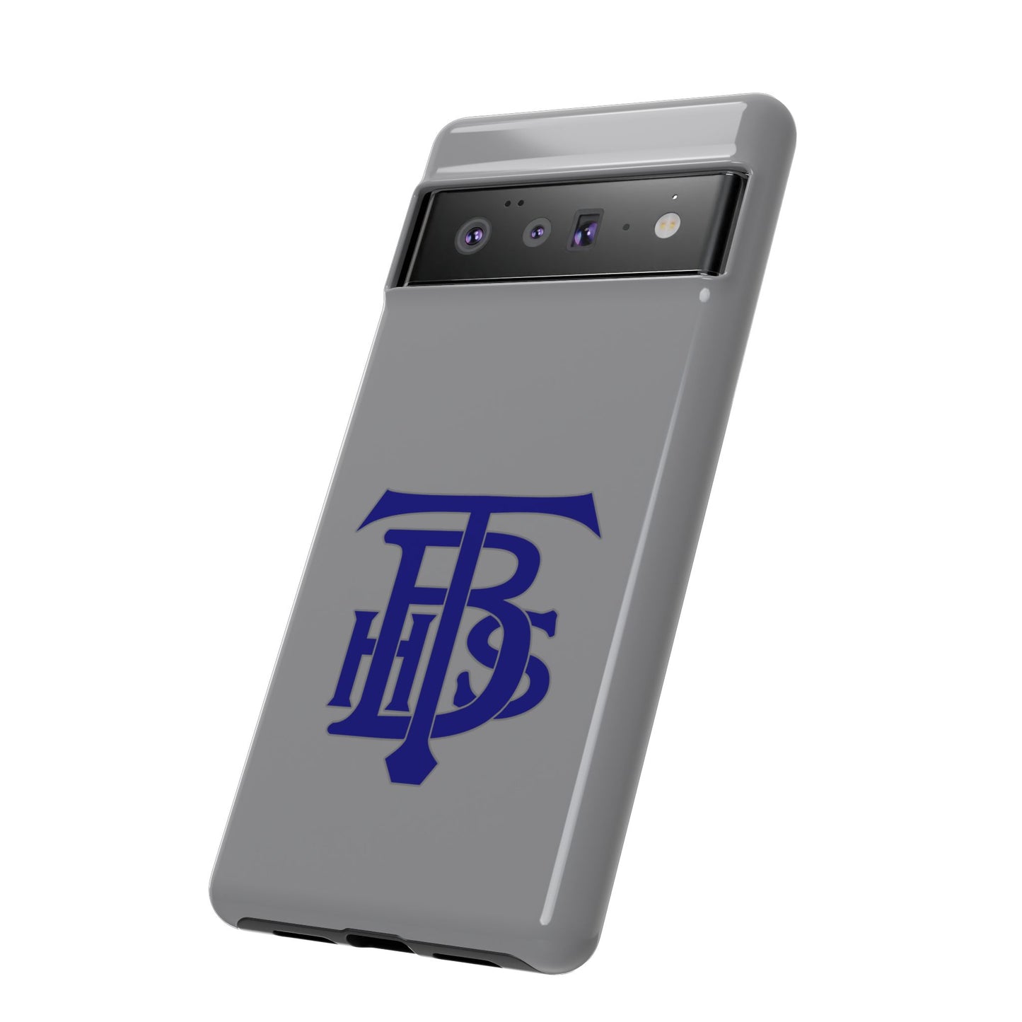 Stacked Logo - Tough Phone Cases - Gray - Google phones