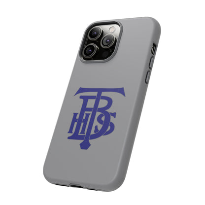 Stacked Logo - Tough Phone Cases - Gray - iPhones