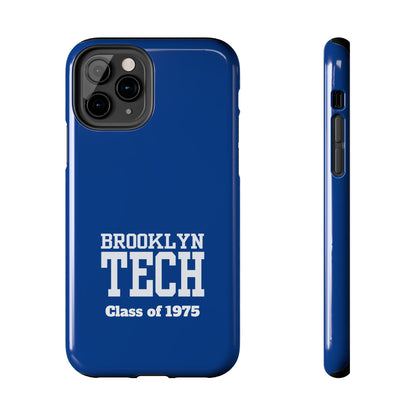Brooklyn Tech Class of 1975 Tough Phone Case - Blue