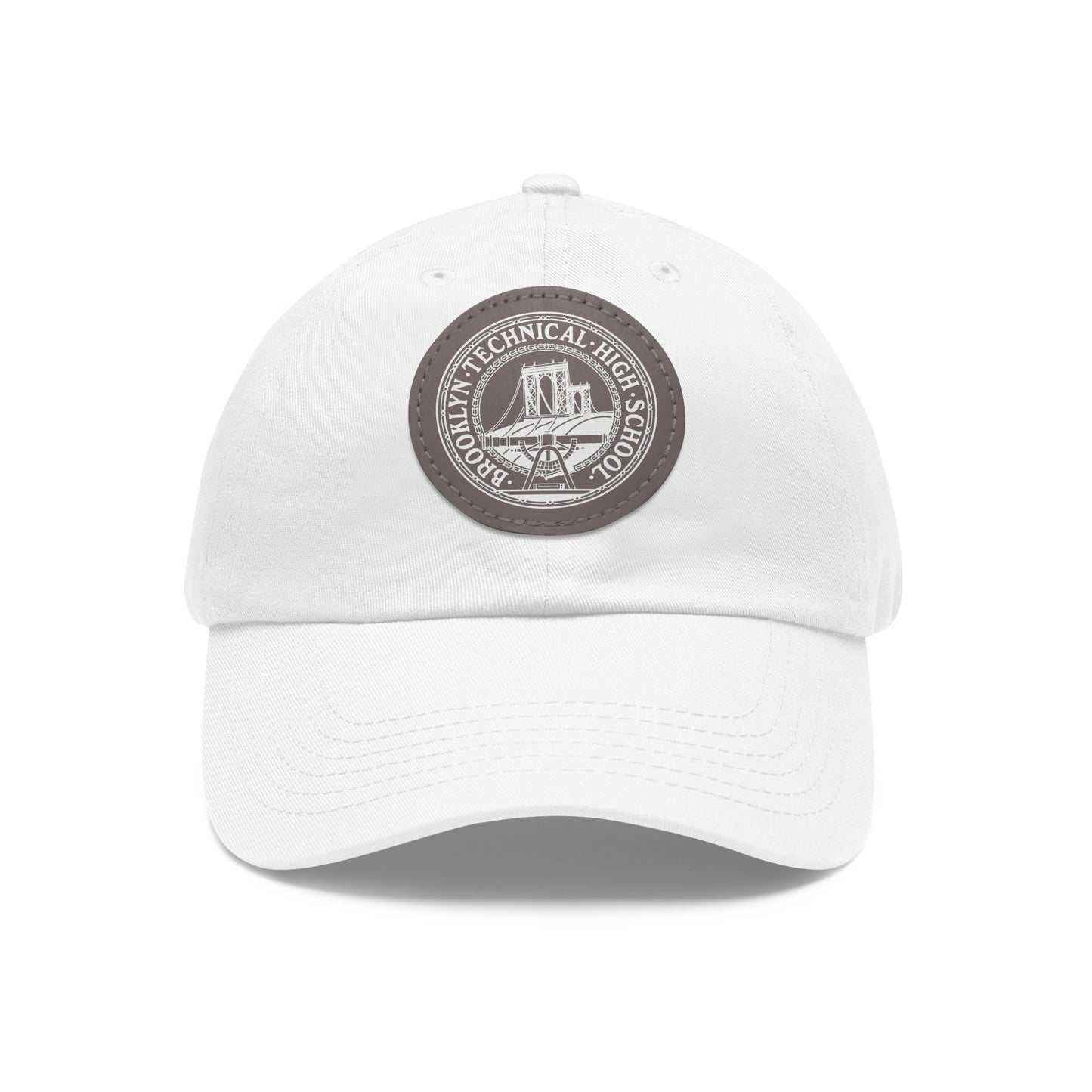 Classic Tech Logo - Hat with Leather Patch (Round)