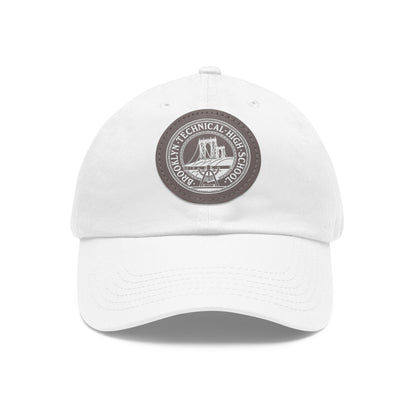 Classic Tech Logo - Hat with Leather Patch (Round)