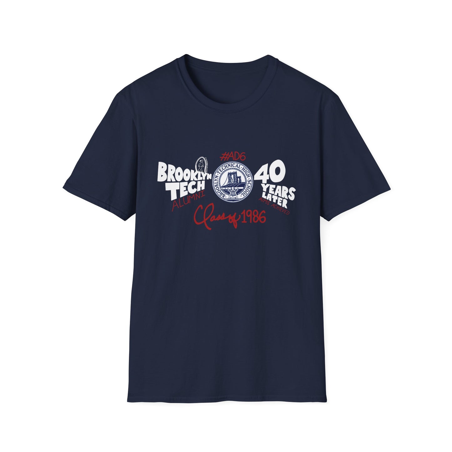 Class of 1986 Commemorative Unisex Softstyle T-Shirt