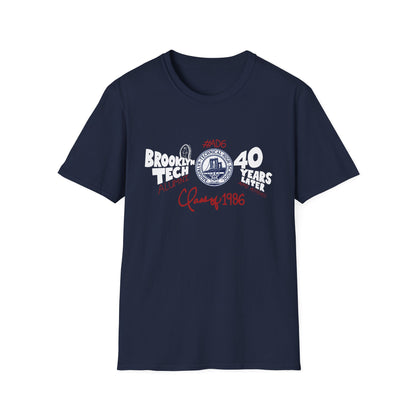 Class of 1986 Commemorative Unisex Softstyle T-Shirt