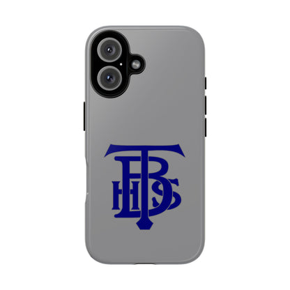 Stacked Logo - Tough Phone Cases - Gray - iPhones