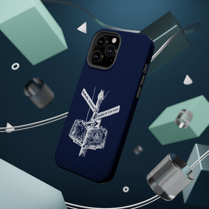 Dekalb Avenue & Brooklyn Tech Pl Magnetic Phone Case