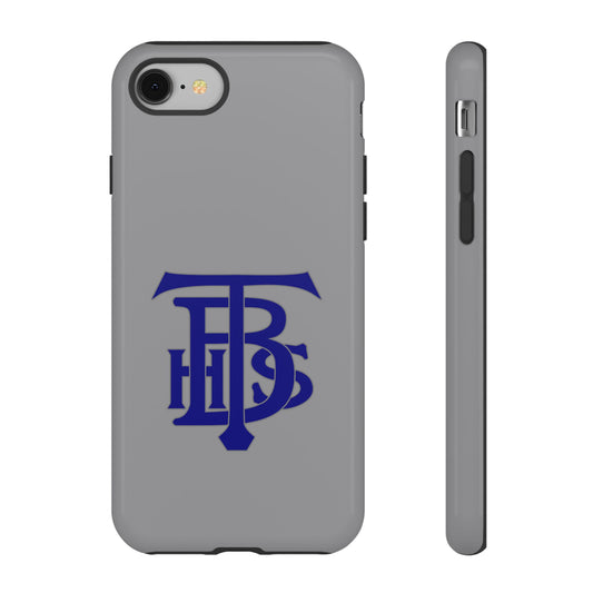 Stacked Logo - Tough Phone Cases - Gray - iPhones