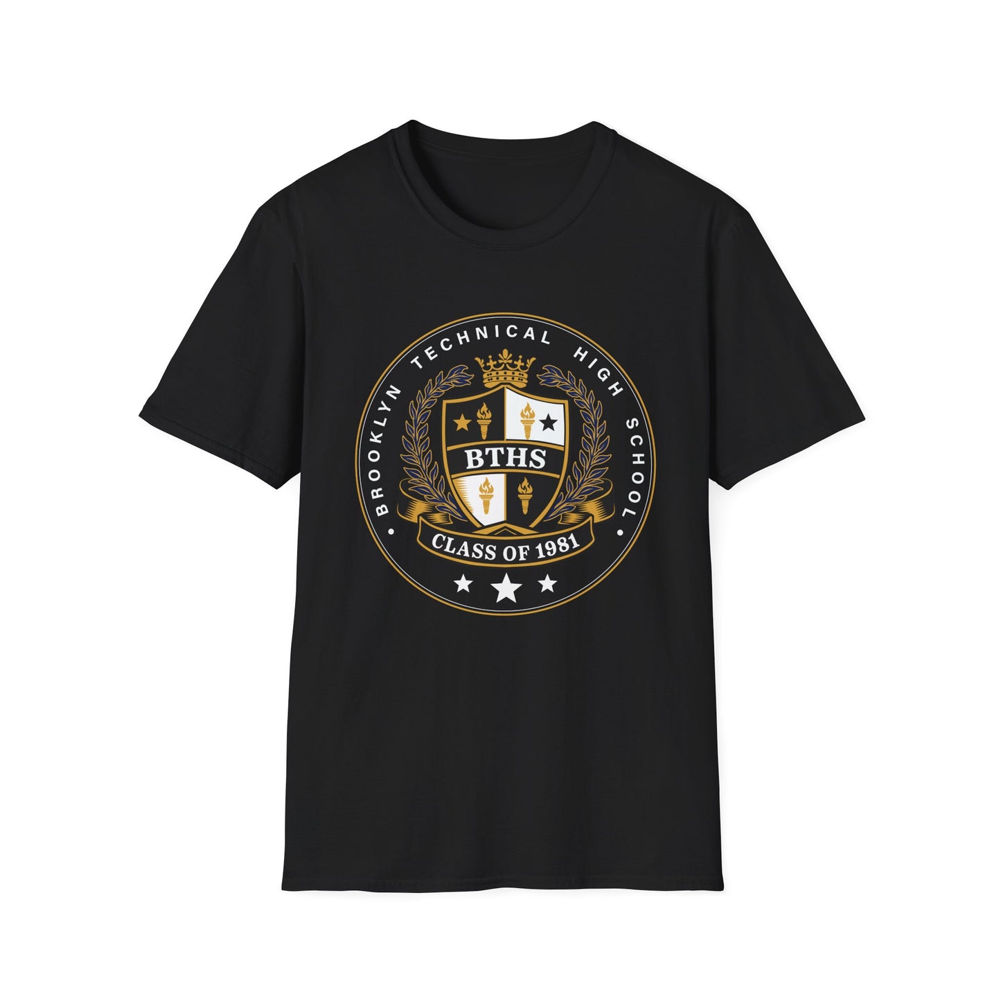 Class of 1981 - Men's Softstyle T-Shirt - Black Logo