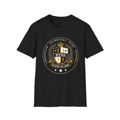 Class of 1981 - Men's Softstyle T-Shirt - Black Logo