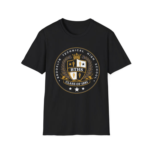 Class of 1981 - Men's Softstyle T-Shirt - Black Logo