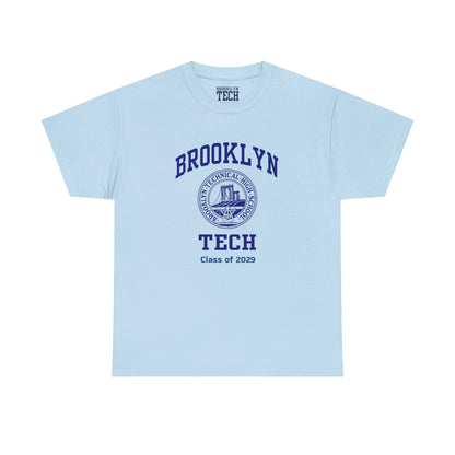 Brooklyn Tech Classic Logo - Men's Heavy Cotton T-Shirt - Class Of 2029