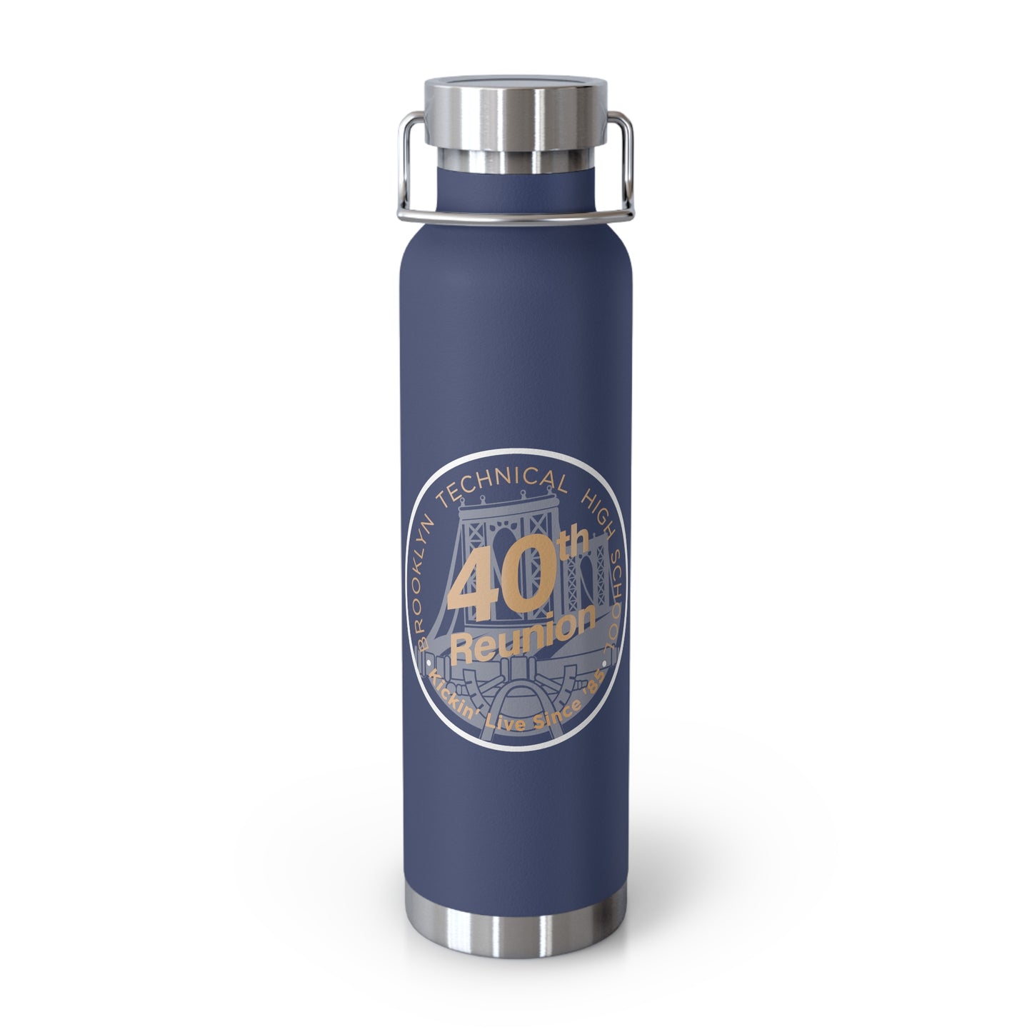 Class Of 1985 Commemorative Copper Vacuum Insulated Bottle, 22oz - 40th Reunion