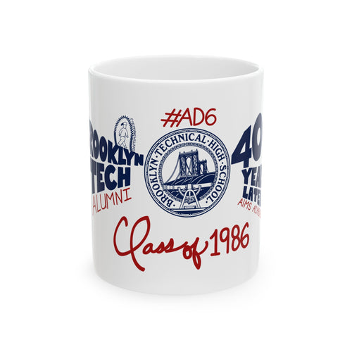 Class of 1986 40th Reunion Ceramic Mug (11oz, 15oz)