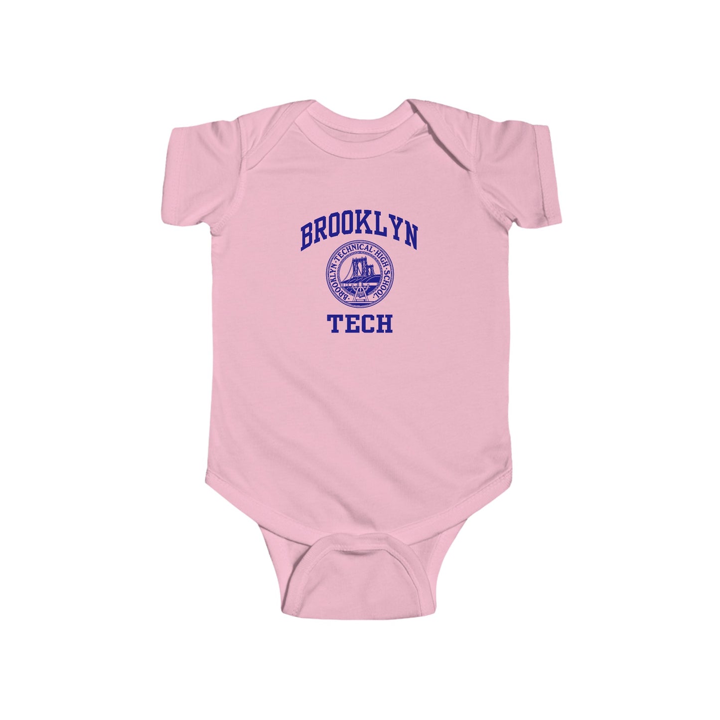 Family - Classic Brooklyn Tech Logo - Infant Fine Jersey Bodysuit