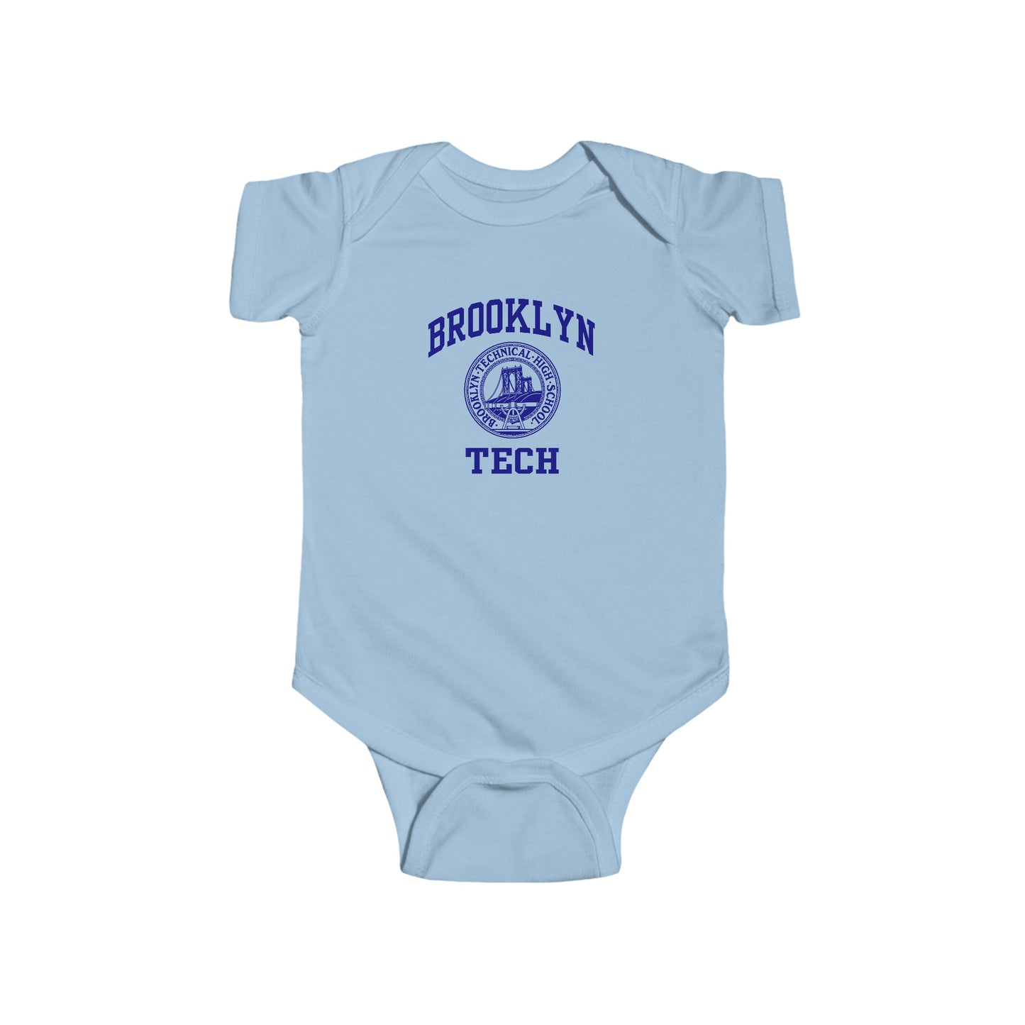 Family - Classic Brooklyn Tech Logo - Infant Fine Jersey Bodysuit