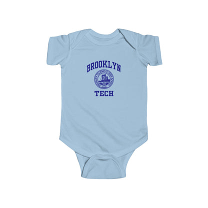 Family - Classic Brooklyn Tech Logo - Infant Fine Jersey Bodysuit