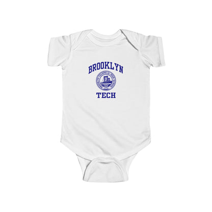 Family - Classic Brooklyn Tech Logo - Infant Fine Jersey Bodysuit