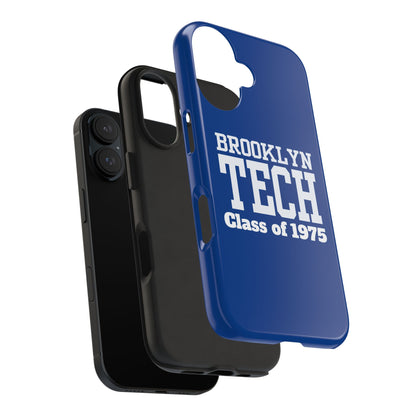 Brooklyn Tech Class Of 1975 Tough Phone Case - Blue