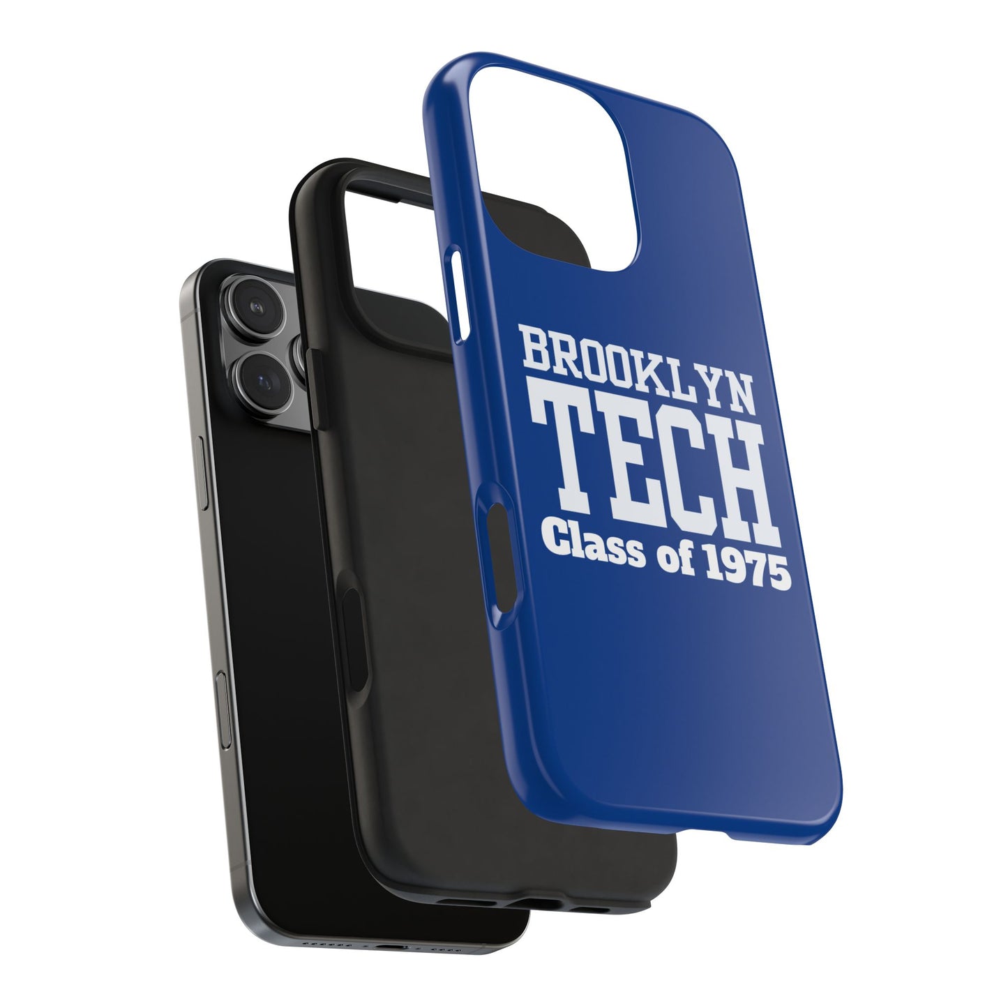 Brooklyn Tech Class Of 1975 Tough Phone Case - Blue