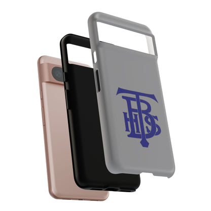 Stacked Logo - Tough Phone Cases - Gray - Google phones