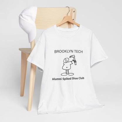 Brooklyn Tech "Alumni Spiked Shoe Club" Heavy Cotton T-Shirt