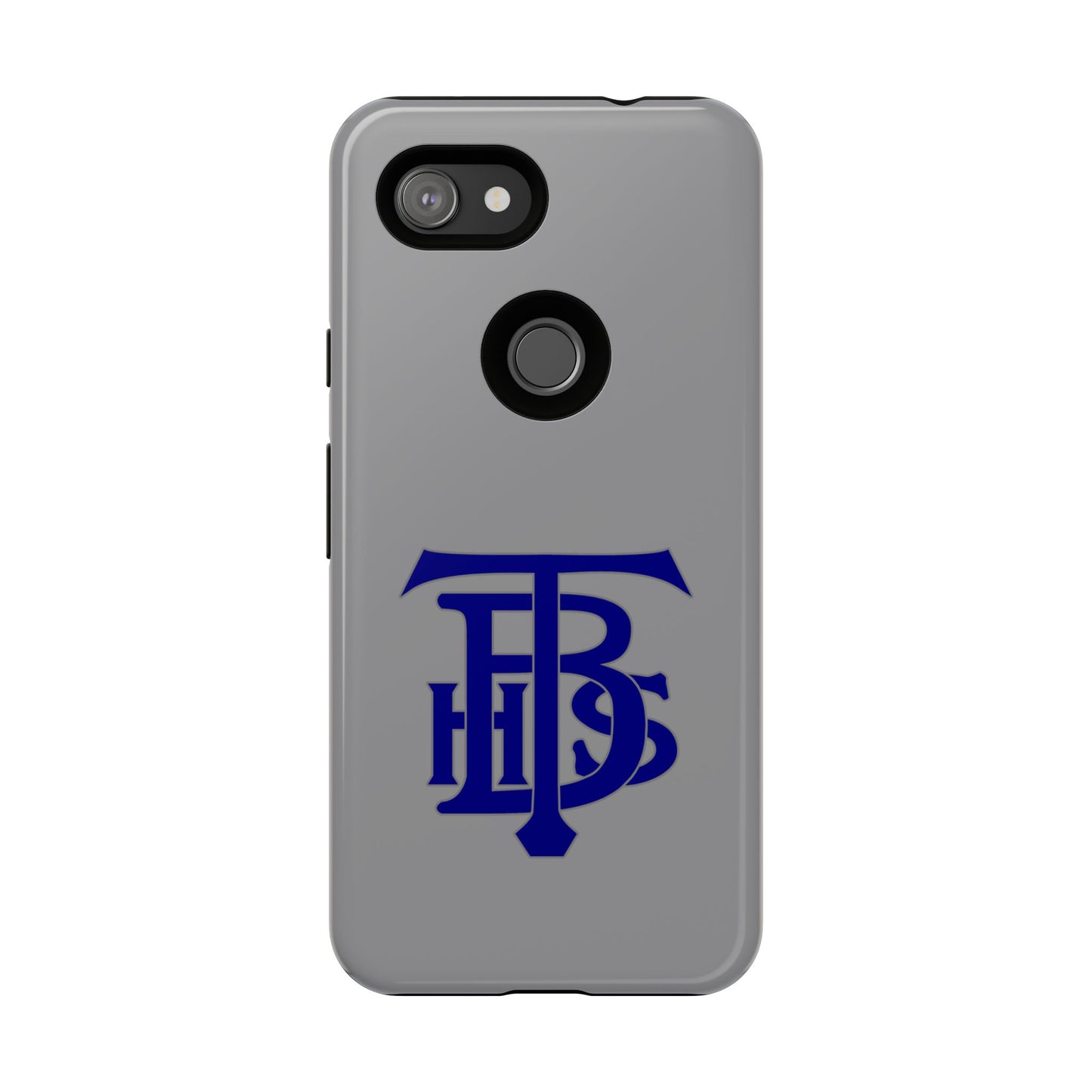 Stacked Logo - Tough Phone Cases - Gray - Google phones