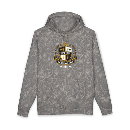 Class of 1981 - Simple Black Logo on Camo