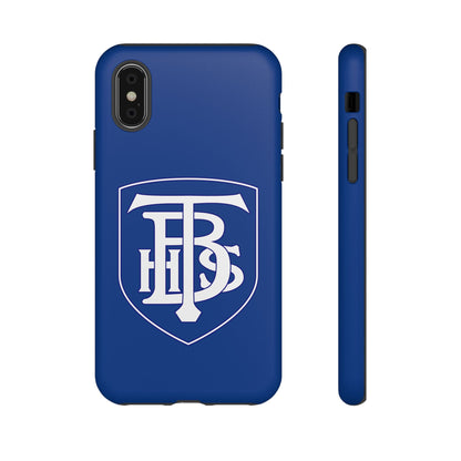 Stacked Logo - Tough Phone Cases - Navy