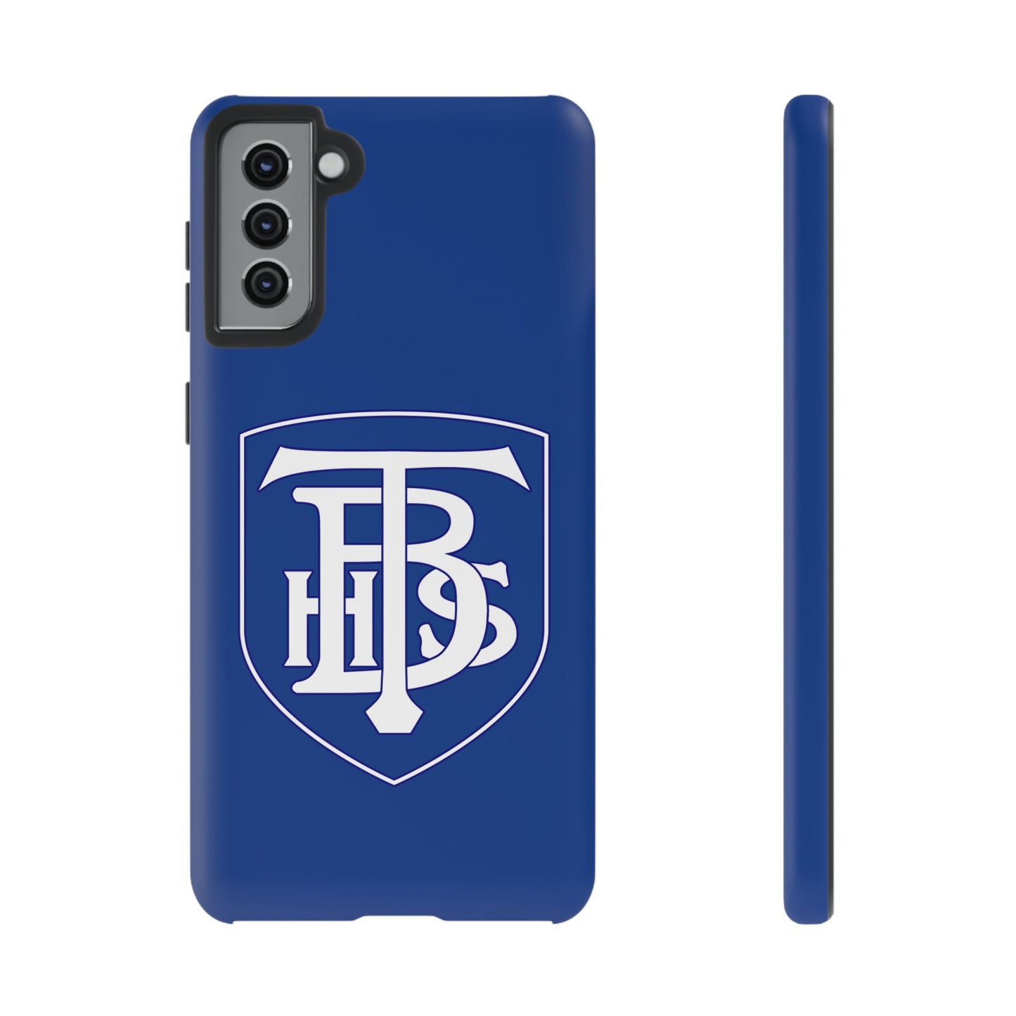 Stacked Logo - Tough Phone Cases - Navy