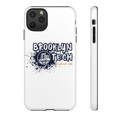 Class Of 1990 Commemorative Tough Cases - Apple & Samsung Only - Gold Font On White Background