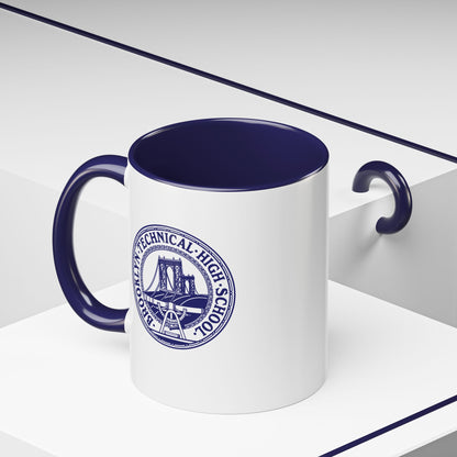Vintage - Cheerleading Megaphone - Accent Coffee Mug