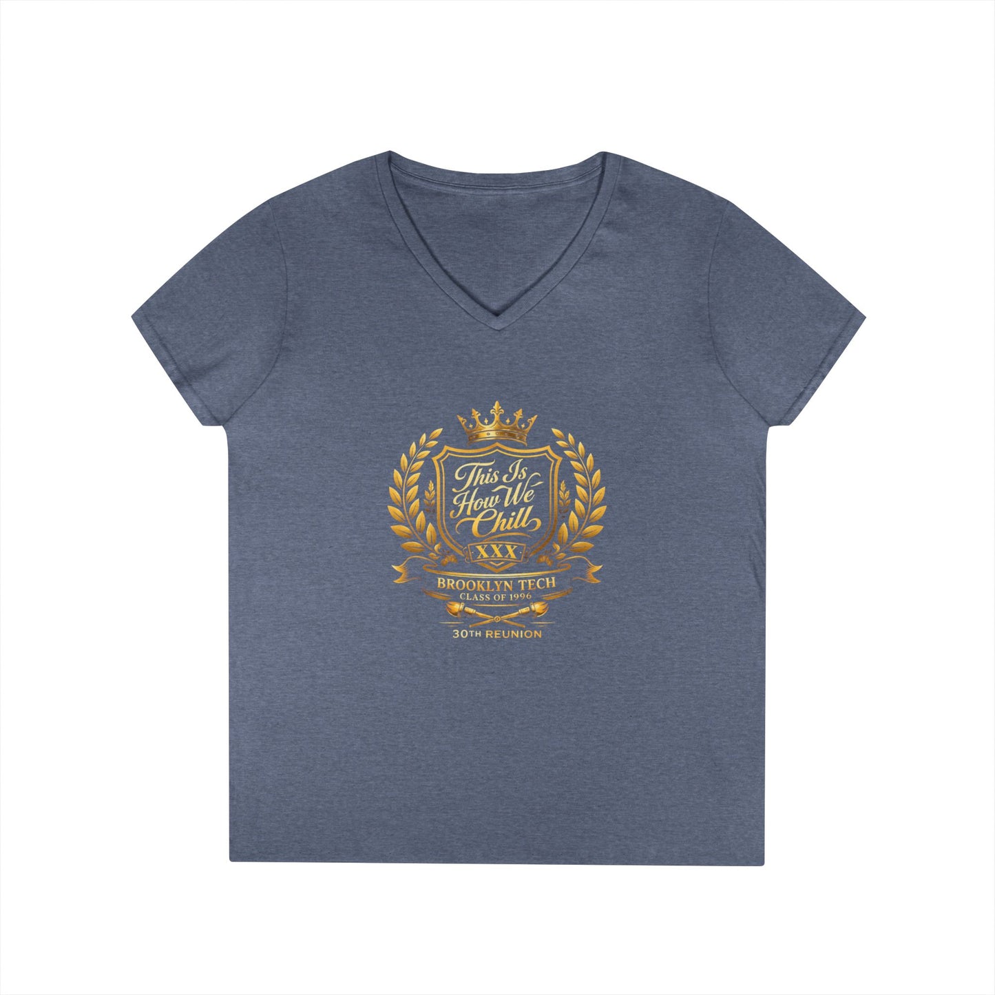 Class of 1996 - Gildan Ladies' V-Neck T-Shirt