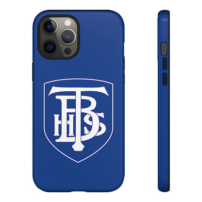 Stacked Logo - Tough Phone Cases - Navy