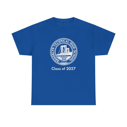 Classic Tech Logo - Men's Heavy Cotton T-Shirt - Class Of 2027