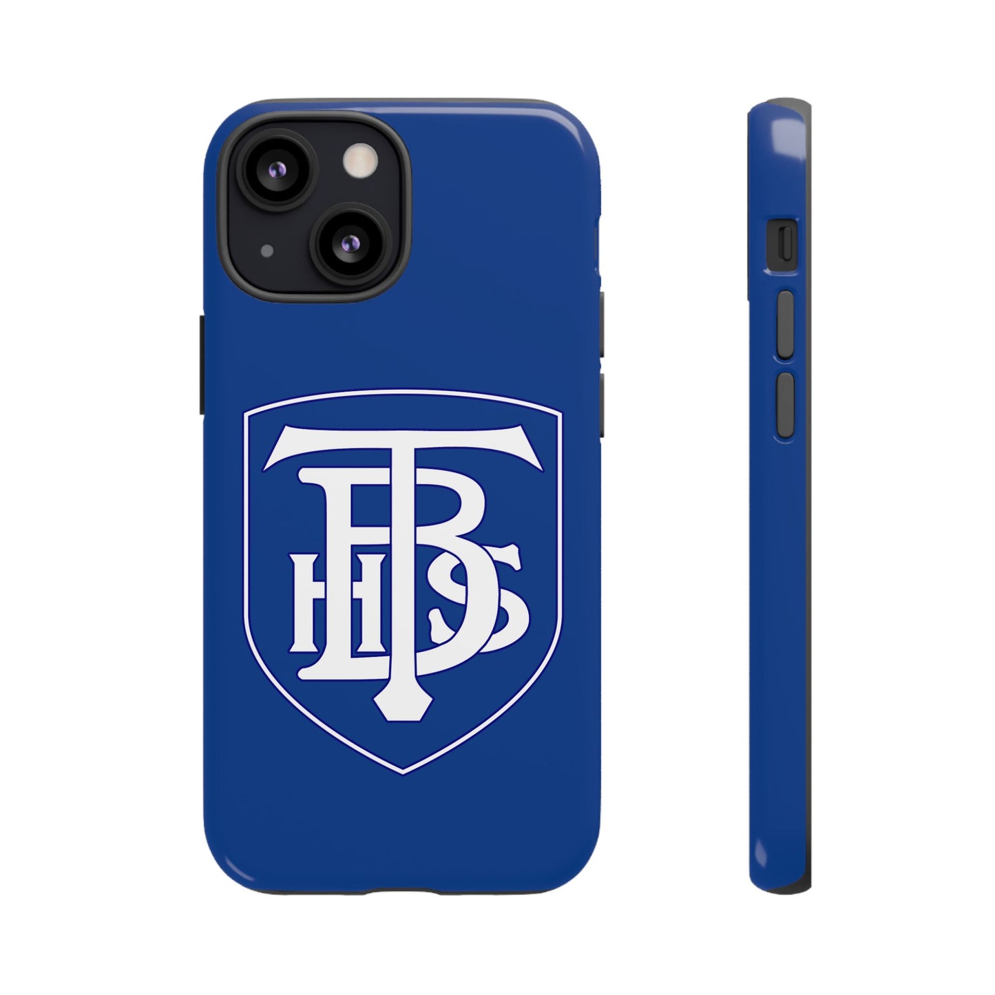 Stacked Logo - Tough Phone Cases - Navy