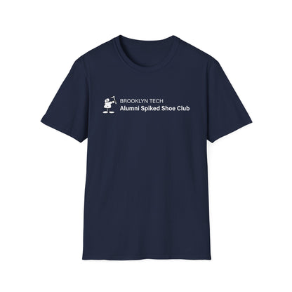 Brooklyn Tech Alumni Spiked Shoe Club Softstyle T-Shirt - Rectangular Logo