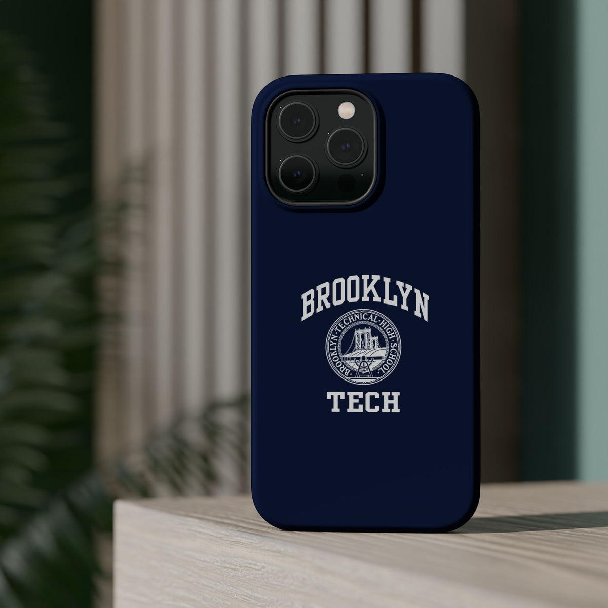 Classic Logo with Brooklyn Tech Magnetic Phone Case
