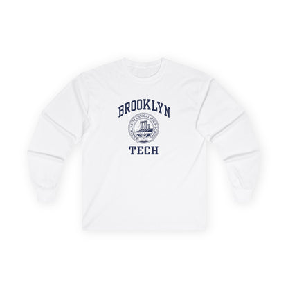 Classic Logo with Brooklyn Tech - Men's Ultra Cotton Long Sleeve Tee