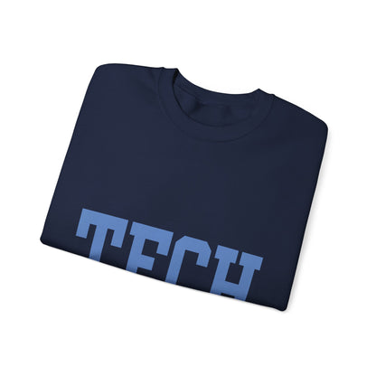 Tech - Classic Font - Men's Heavy Blend Crewneck Sweatshirt