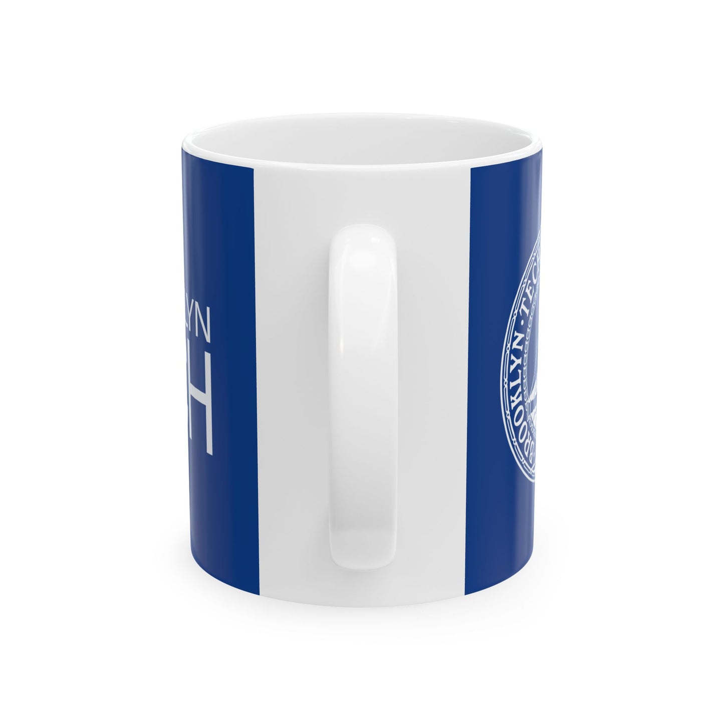 Modern Brooklyn Tech With Classic Tech Logo - Ceramic Mug, (11oz, 15oz)