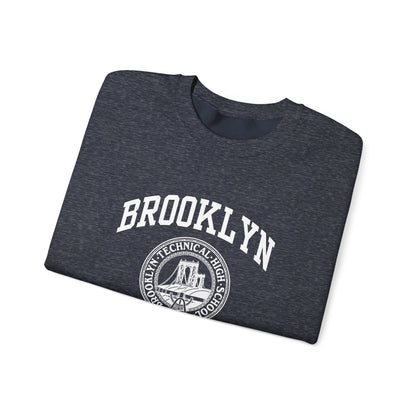 Brooklyn Tech Classic Logo - Men's Heavy Blend™ Crewneck Sweatshirt - Class Of 1995