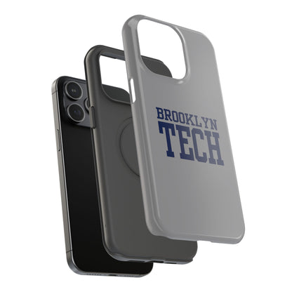 Brooklyn Tech - Impact-Resistant Phone Cases - Iphone Or Samsung - Gray