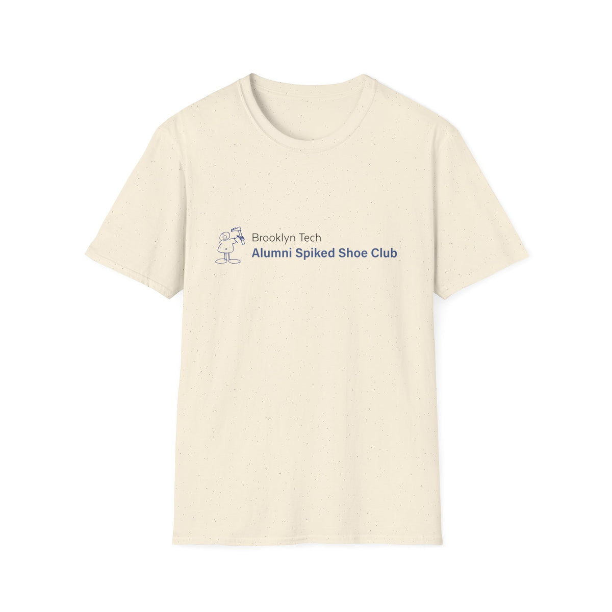 Brooklyn Tech Alumni Spiked Shoe Club - Softstyle T-Shirt - Rectangular Logo