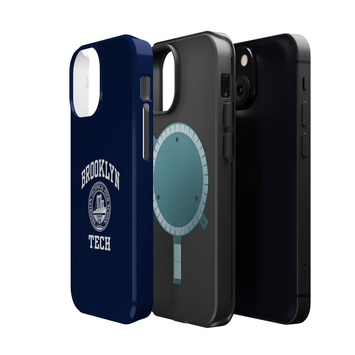 Classic Logo with Brooklyn Tech Magnetic Phone Case
